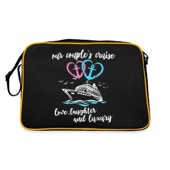 Cruise Couple - Retro Bag - black/gold - Back