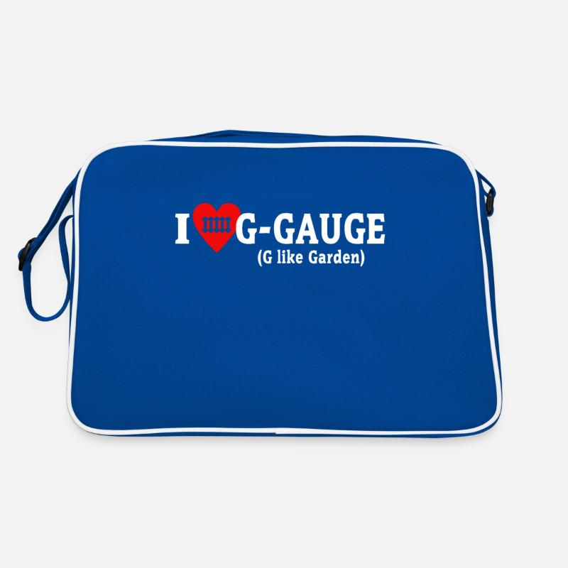 Gartenbahn Ich Liebe Eisenbahn Spur G Retro Tasche