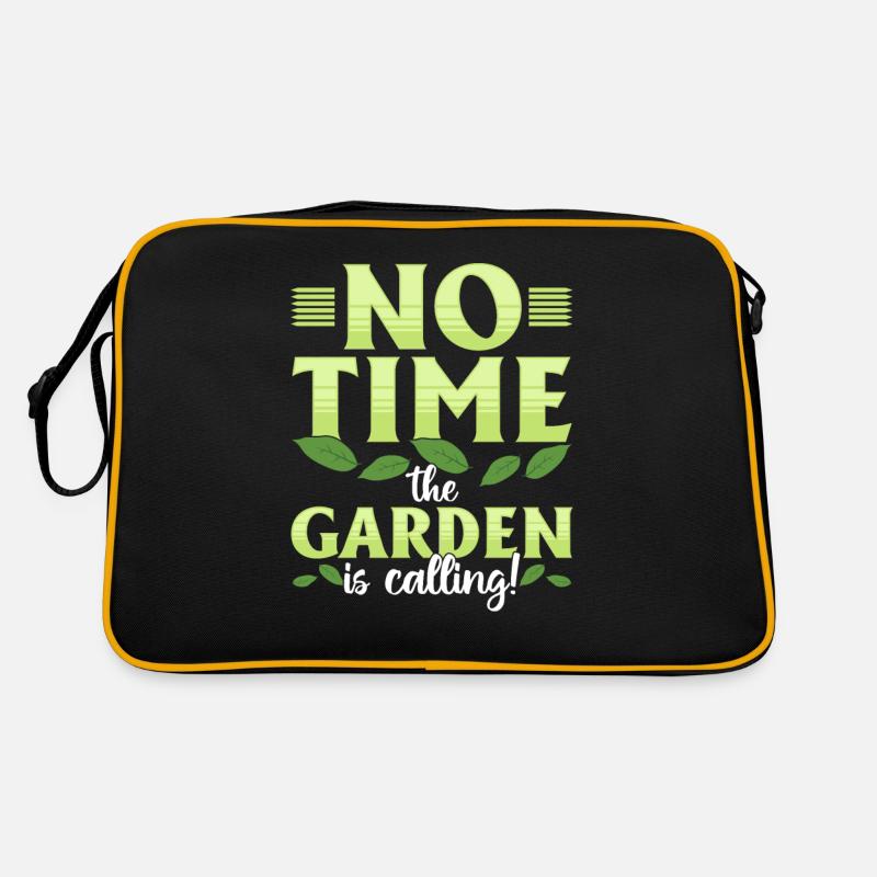 Pas le temps, le jardin vous appelle! Sac Retro