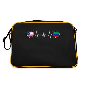 Daghestan - Sac Retro - noir/or - Dos