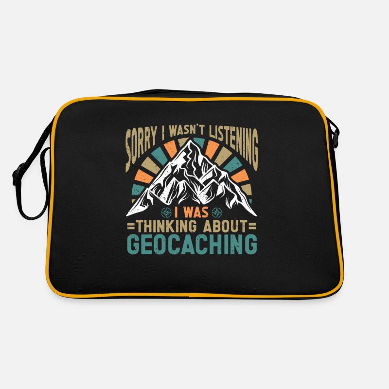 Geocaching Gift Geocacher Geocache Retro Bag