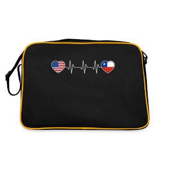 Chile - Retro Bag - black/gold - Back