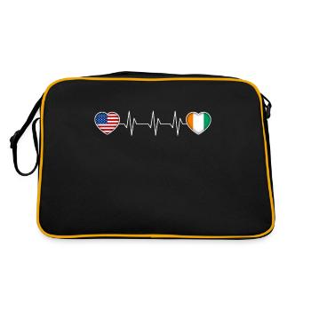 Ivory Coast - Retro Bag - black/gold - Back