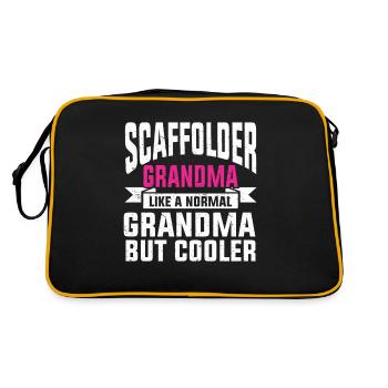 Échafaudage Cadeau Artisan Travail Échafaudage - Sac Retro - noir/or - Dos