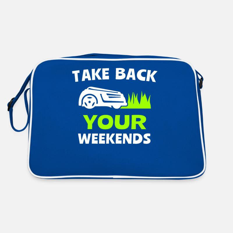 Mähroboter Retro Tasche