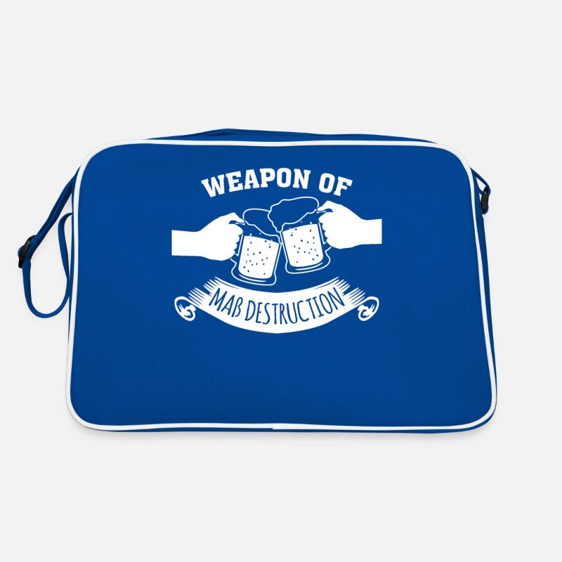 Bier Spruch Bierbrauer Saufen Retro Tasche