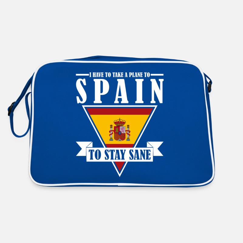 Spanien Urlauber Urlaub Spanisch Retro Tasche