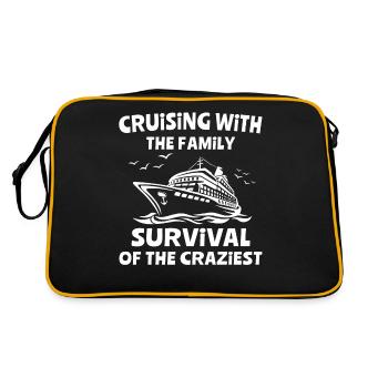 Famille Croisière - Sac Retro - noir/or - Dos