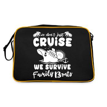 Famille Croisière - Sac Retro - noir/or - Dos