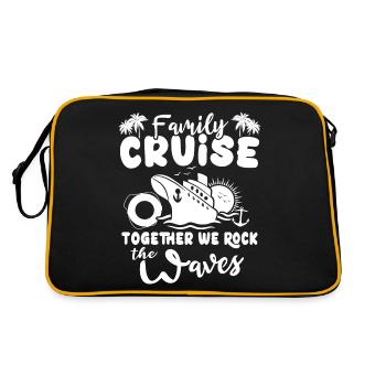 Famille Croisière - Sac Retro - noir/or - Dos