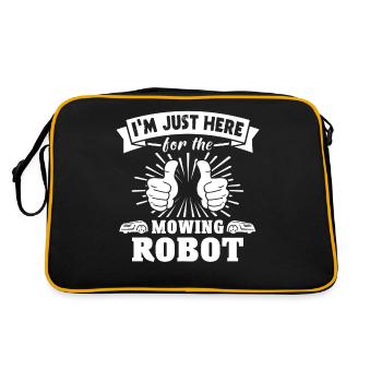 Tondeuse robot - Sac Retro - noir/or - Dos