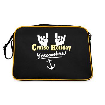 Cruise Ship Cruise - Retro Bag - black/gold - Back