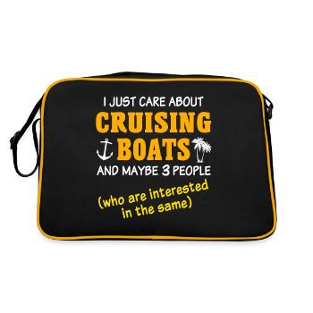 Cruise Ship Cruise - Retro Bag - black/gold - Back