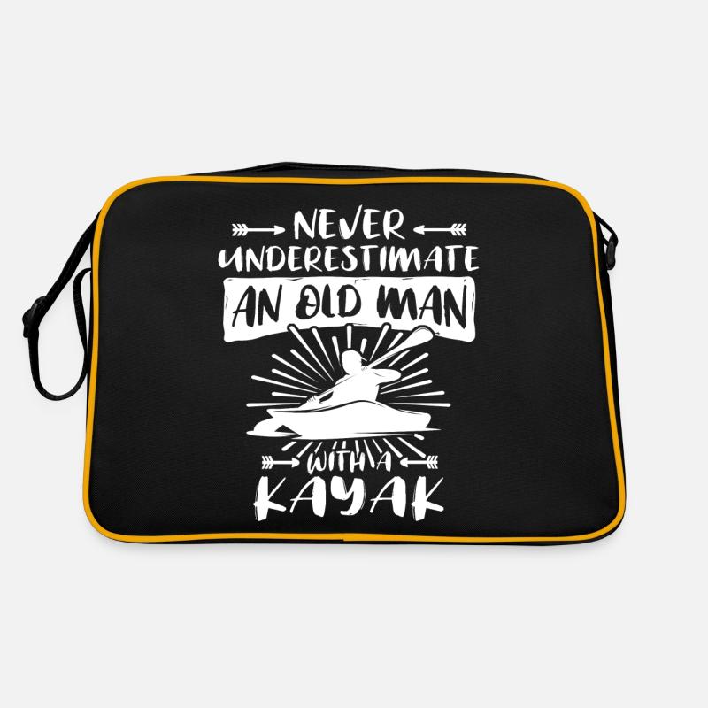 Kayak Kayaking Sac Retro