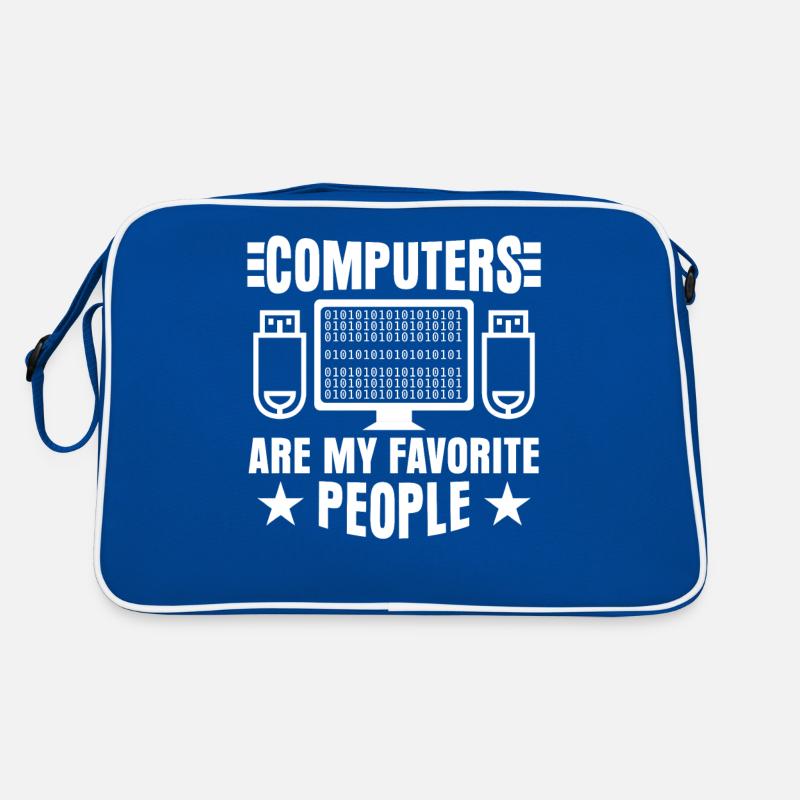 Admin Programmierer Informatiker Retro Tasche