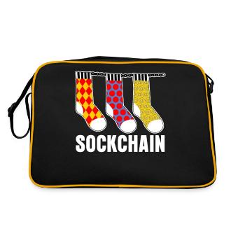 Admin Programmer Computer - Retro Bag - black/gold - Back