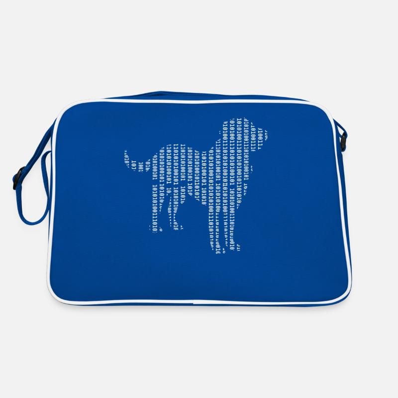 Computer Scientist Dog Admin Programmer Retro Bag