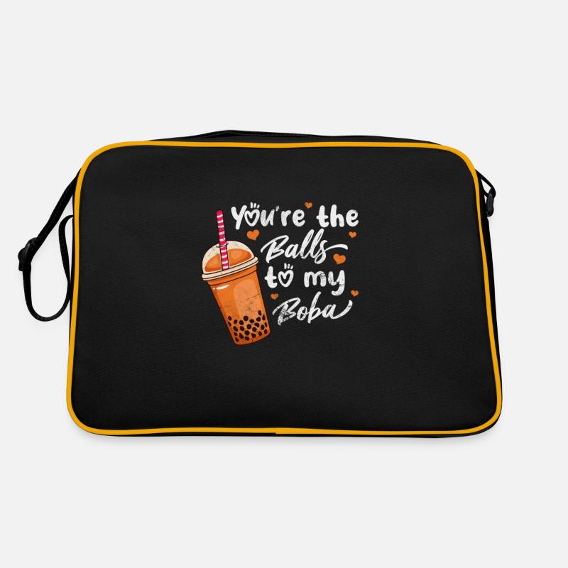 Bubble Tea Boba Tea Kawaii Cadeau Sac Retro