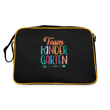 Kindergarten - Retro Bag - black/gold - Back