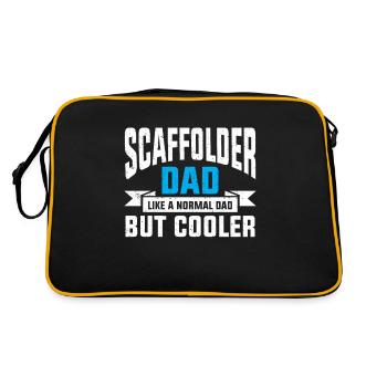 Échafaudage Cadeau Artisan Travail Échafaudage - Sac Retro - noir/or - Dos