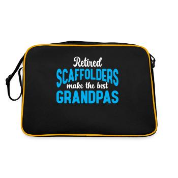 Échafaudage Cadeau Artisan Travail Échafaudage - Sac Retro - noir/or - Dos
