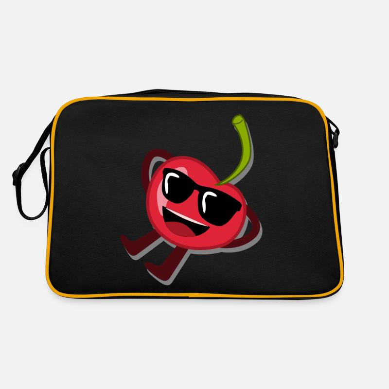 Cerise avec lunettes de soleil Cerises Sac Retro