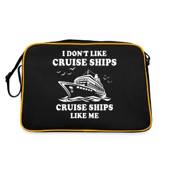 Vacances en croisière - Sac Retro - noir/or - Dos