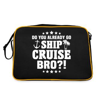 Croisière Croisière Vacances - Sac Retro - noir/or - Dos