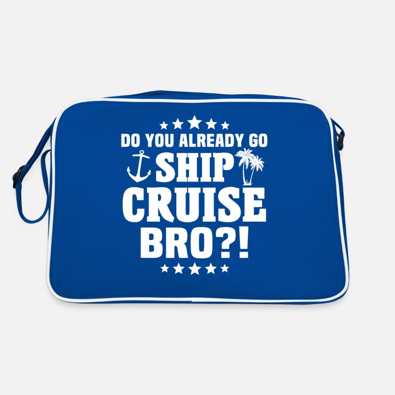 Croisière Croisière Vacances Sac Retro