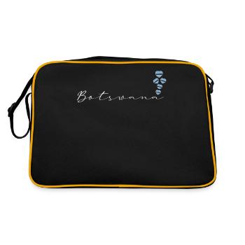Botswana - Sac Retro - noir/or - Dos