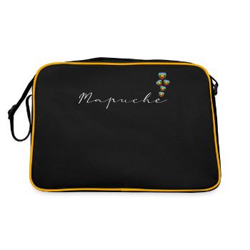 Mapuche - Sac Retro - noir/or - Dos