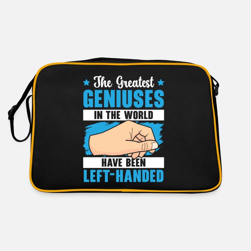 Les plus grands génies du monde sont gauchers Sac Retro