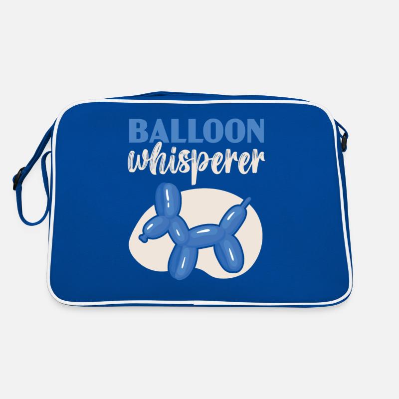 Ballonflüsterer Ballonverdrehung Ballonmodellierun Retro Tasche