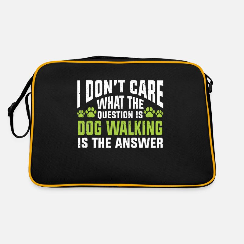 Hunde Sitter Geschenk, Professioneller Hundesitter Retro Tasche