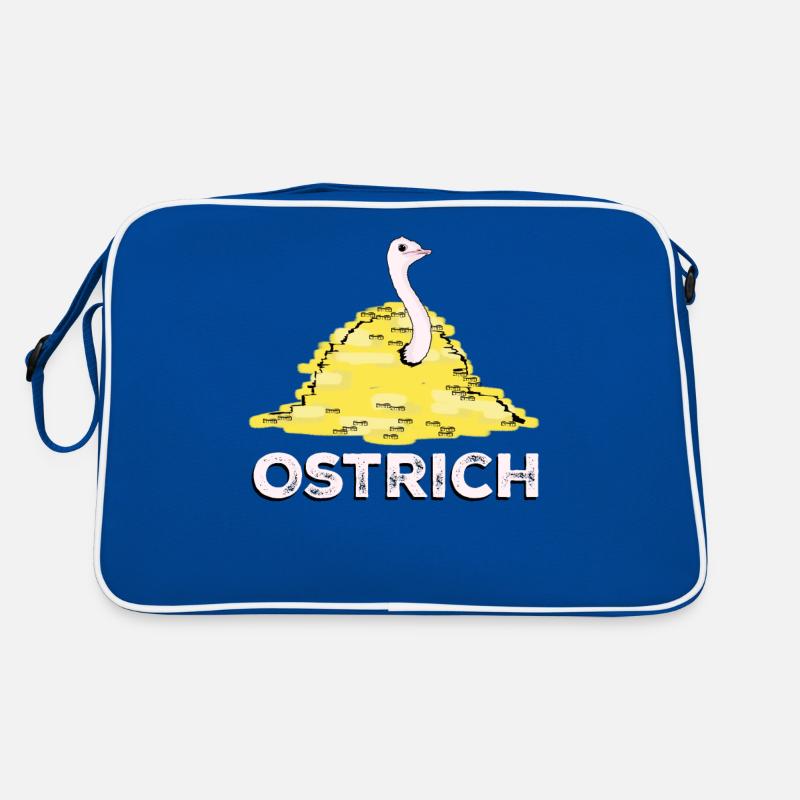Rich Ostrich Retro Tasche