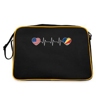 Seychelles - Sac Retro - noir/or - Dos