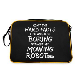 Tondeuse robot - Sac Retro - noir/or - Dos