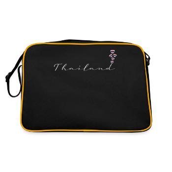 Thaïlande - Sac Retro - noir/or - Dos