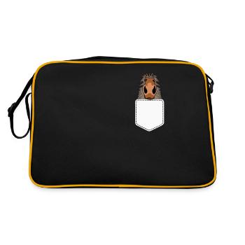 Shetland Pony Riding Shetland Pony Shetty - Sac Retro - noir/or - Dos