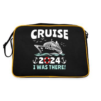 Croisière 2024 Navire de croisière - Sac Retro - noir/or - Dos