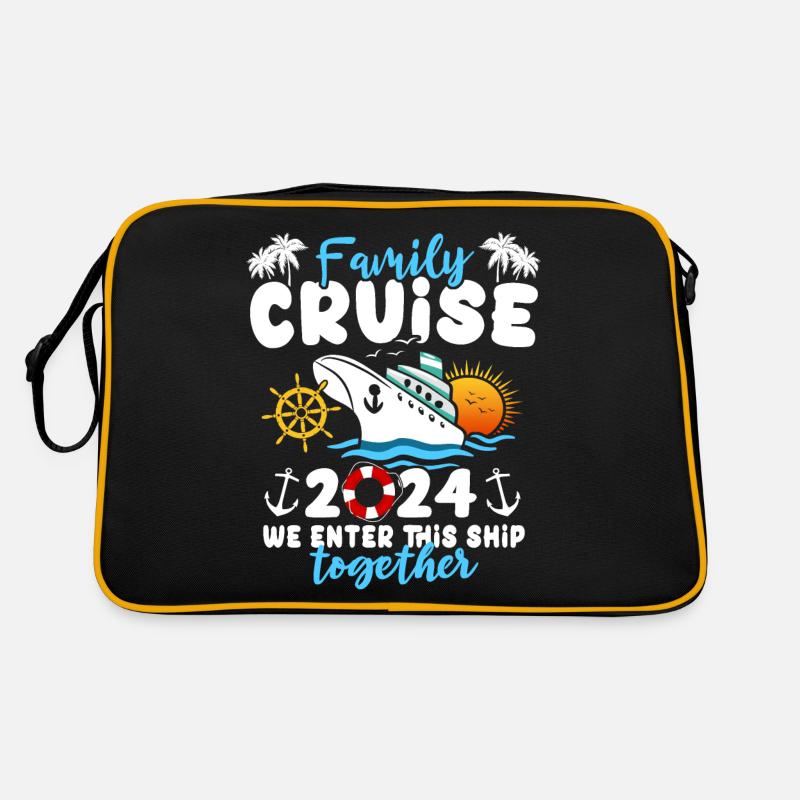 Kreuzfahrt 2024 Kreuzfahrtschiff Retro Tasche
