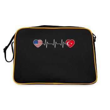 Turquie - Sac Retro - noir/or - Dos