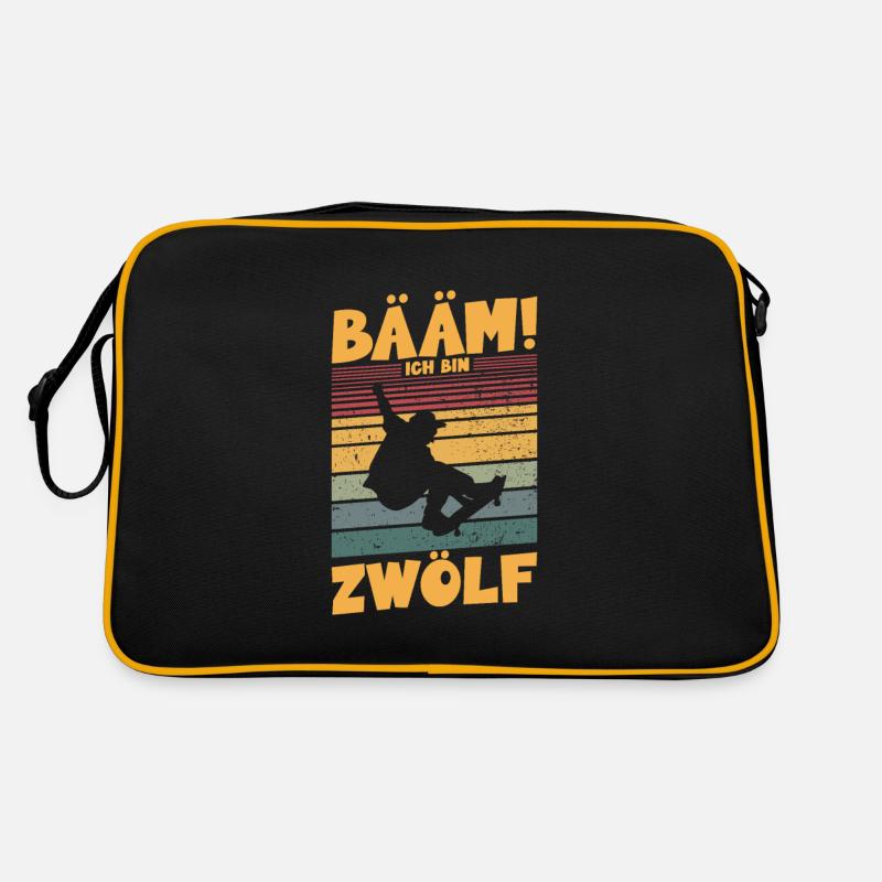 Bääm! Ich bin 12 Retro Tasche