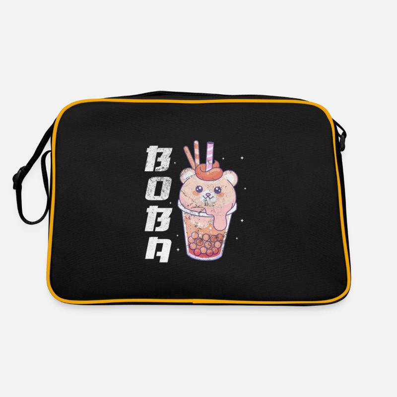 Bubble Tea Boba Tea Kawaii Cadeau Sac Retro