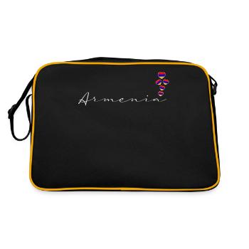 Armenia - Retro Bag - black/gold - Back