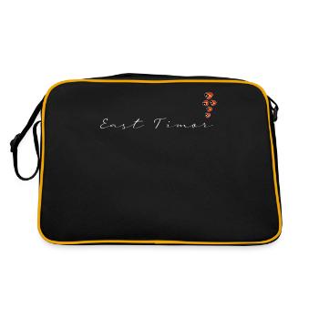 Timor oriental - Sac Retro - noir/or - Dos