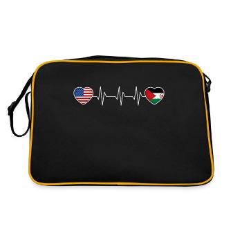 Sahara occidental - Sac Retro - noir/or - Dos