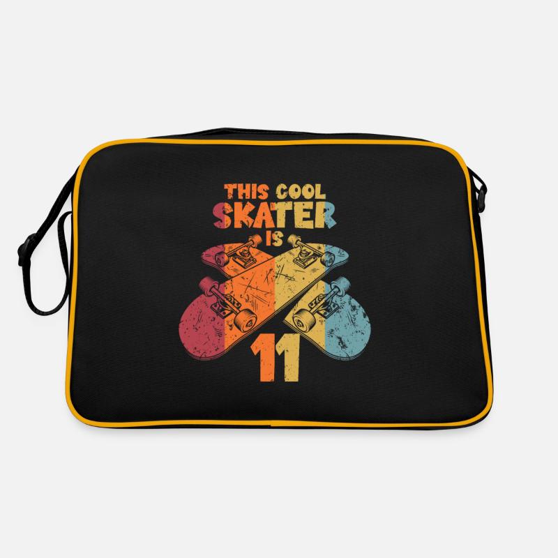 This cool skater is 11 Retro Tasche