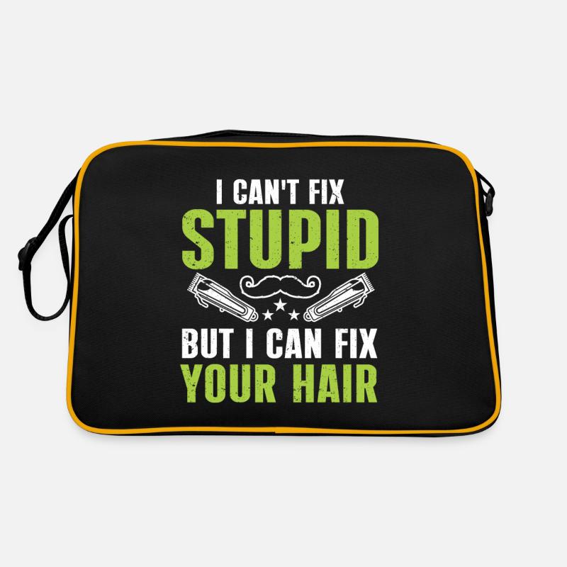 Lustiges Friseur Geschenk Stylist Friseur Retro Tasche