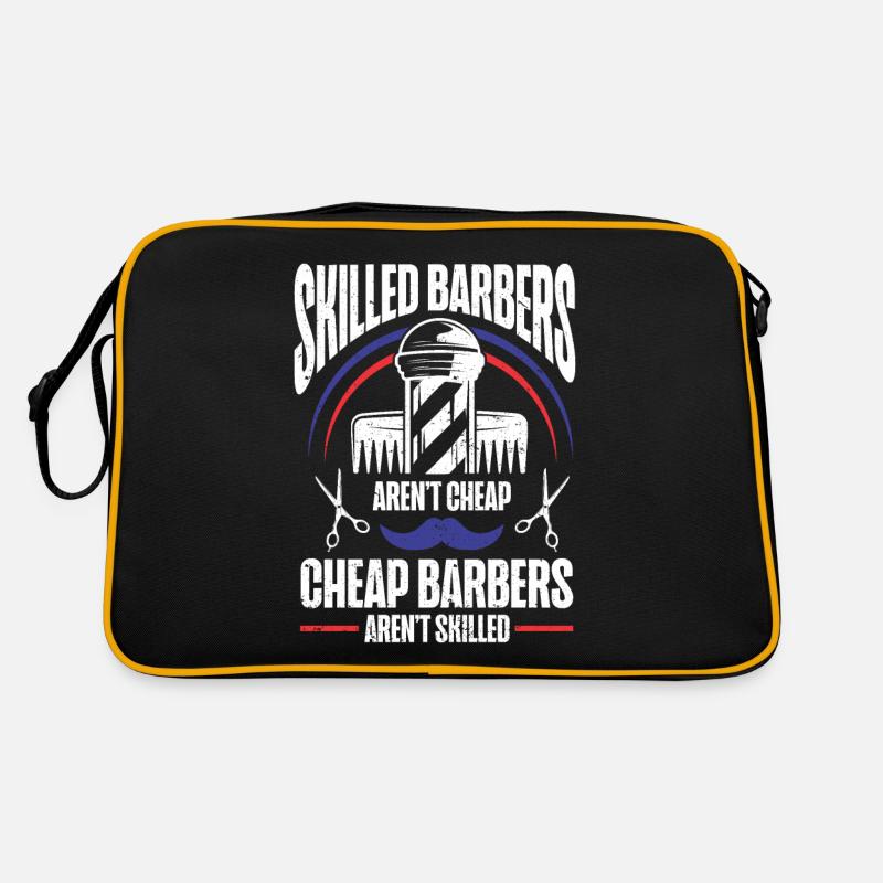 Lustiges Friseur Geschenk Stylist Friseur Retro Tasche